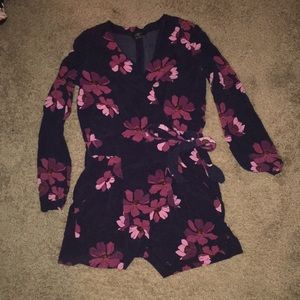 Floral romper!